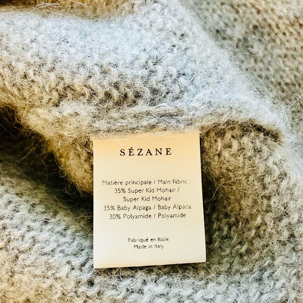 Sézane Chuck Jumper in Baby Alpaca & Mohair - Picture 5 of 5